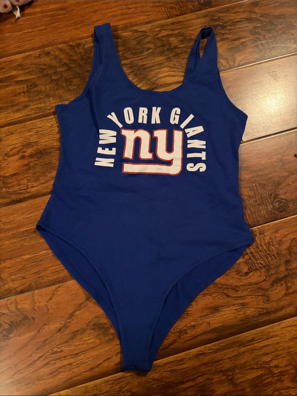 New York Giants Blue Women's Bodysuit